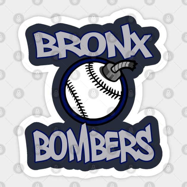 Bronx Bombers 2 Sticker by Gamers Gear